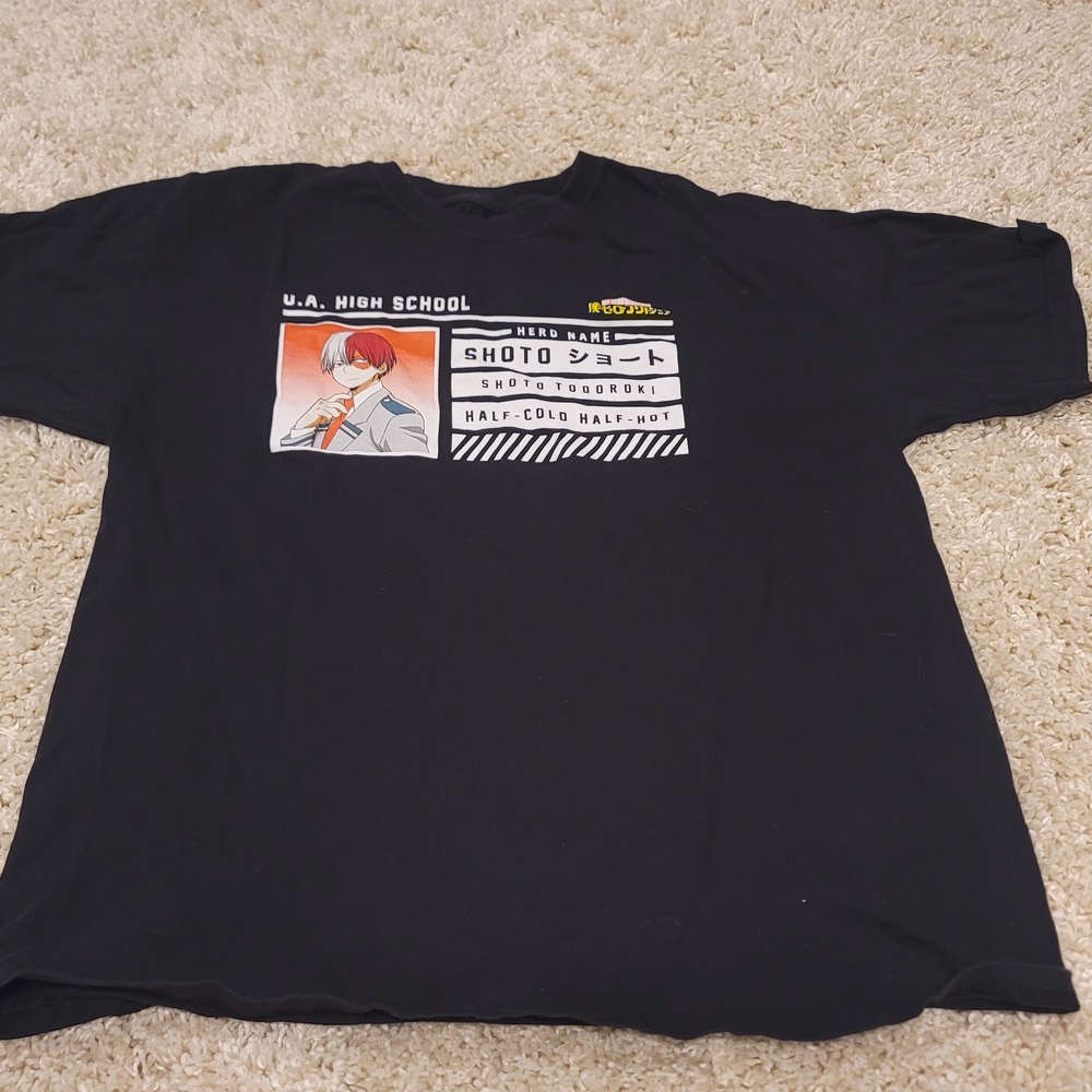 My Hero Academia Todoroki Graphic Tee - Adult XL